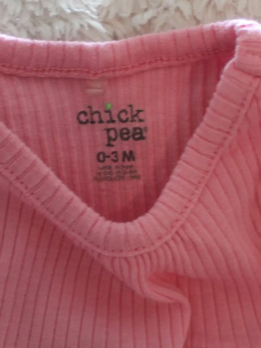 Lot of 4 Baby Girl Rompers 0-3 Months